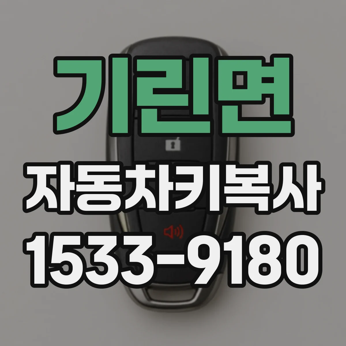 기린면 자동차키복사
