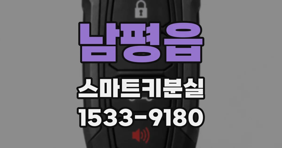 남평읍 스마트키분실
