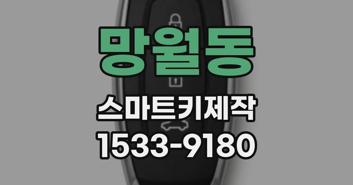 망월동 스마트키제작