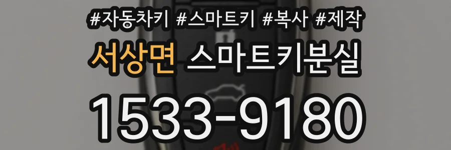 서상면 스마트키분실
