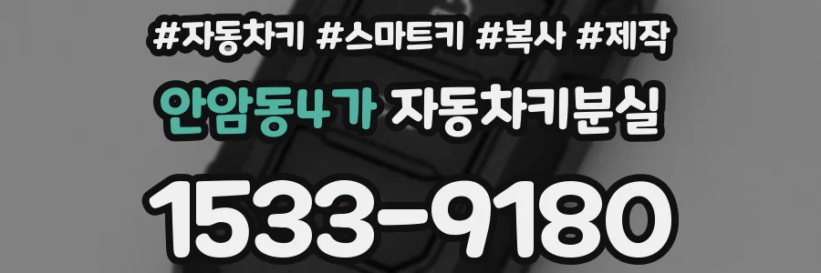 안암동4가 자동차키분실
