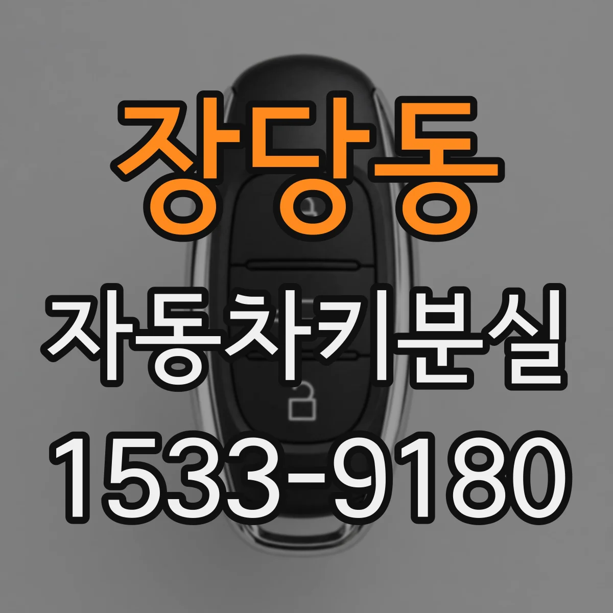 장당동 자동차키분실