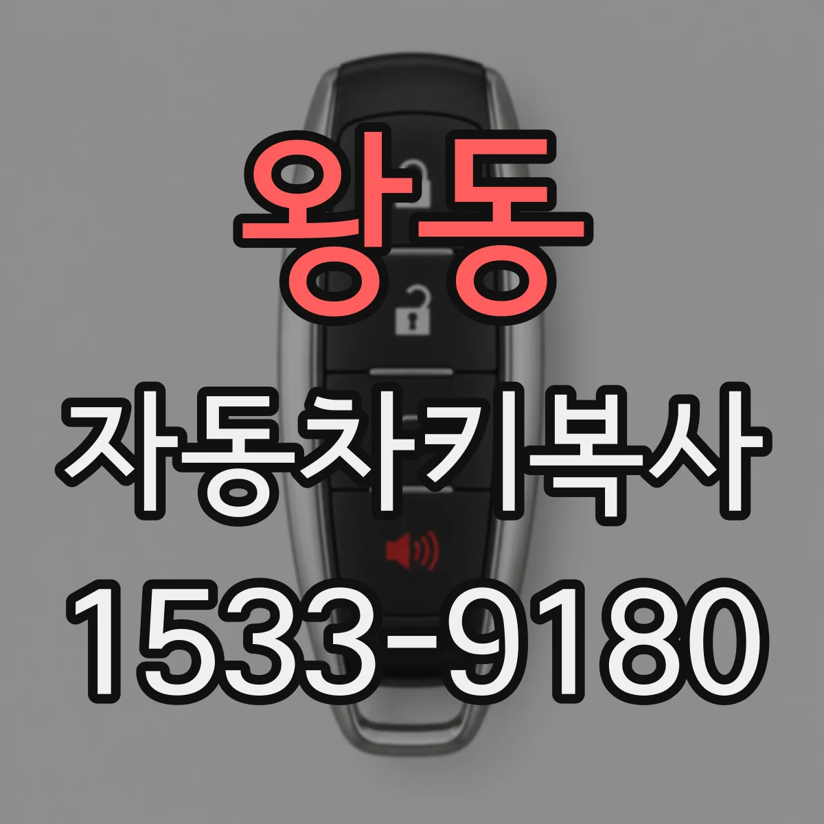 왕동 자동차키복사