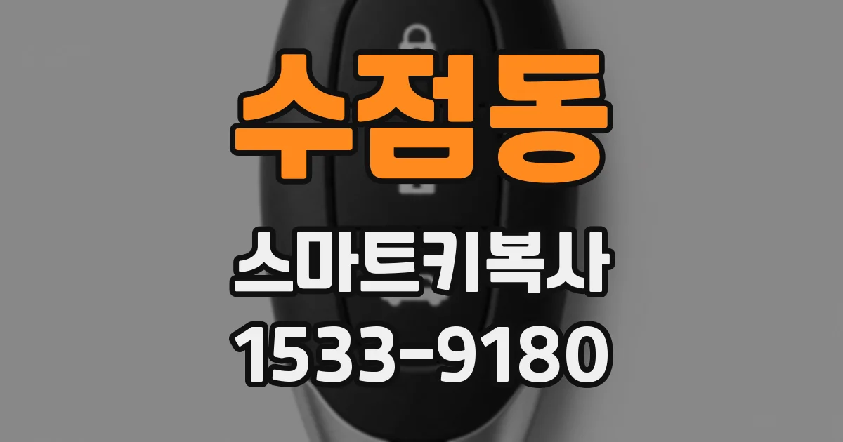 수점동 스마트키복사