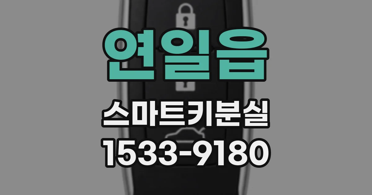 연일읍 스마트키분실