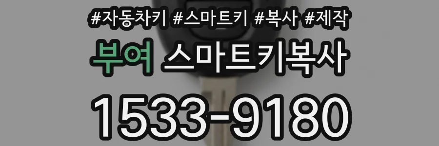 부여 스마트키복사