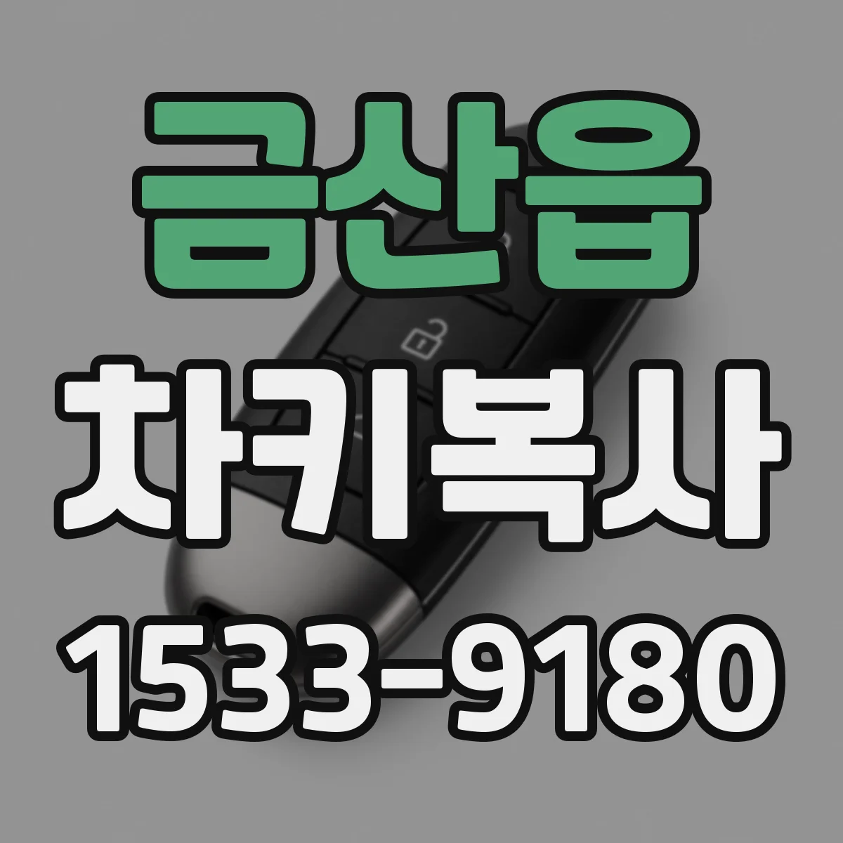 금산읍 차키복사