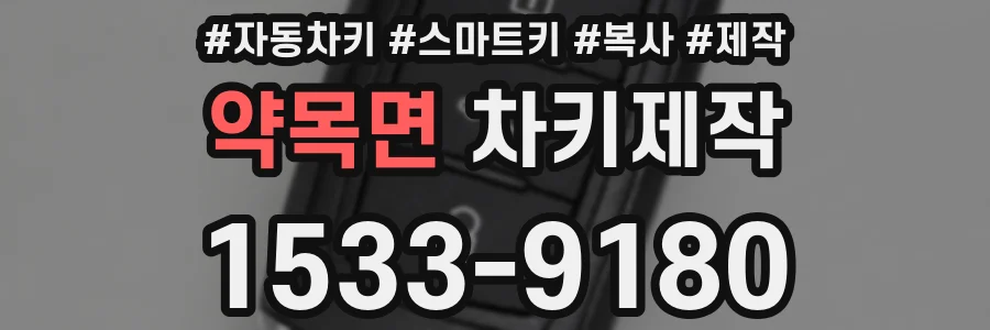 약목면 차키제작