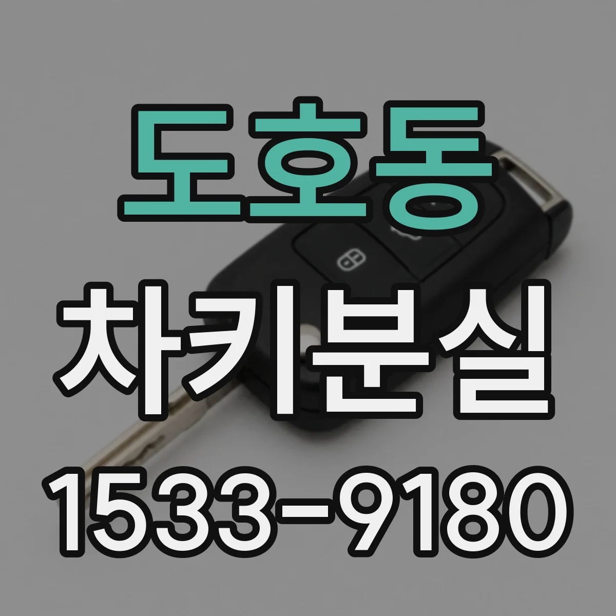 도호동 차키분실