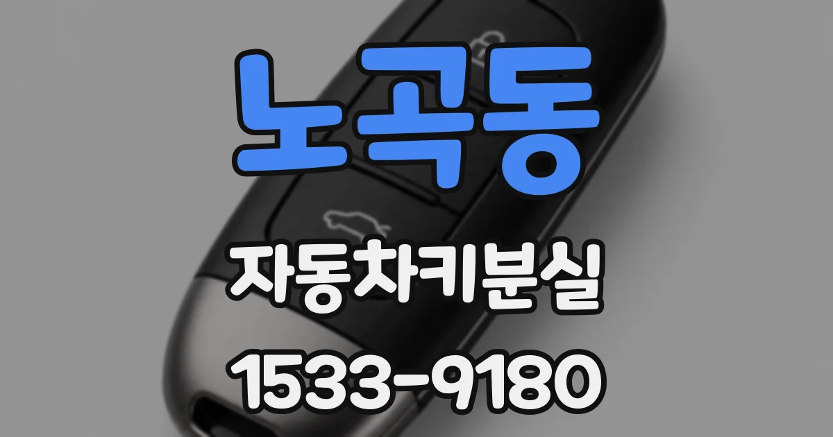 노곡동 자동차키분실