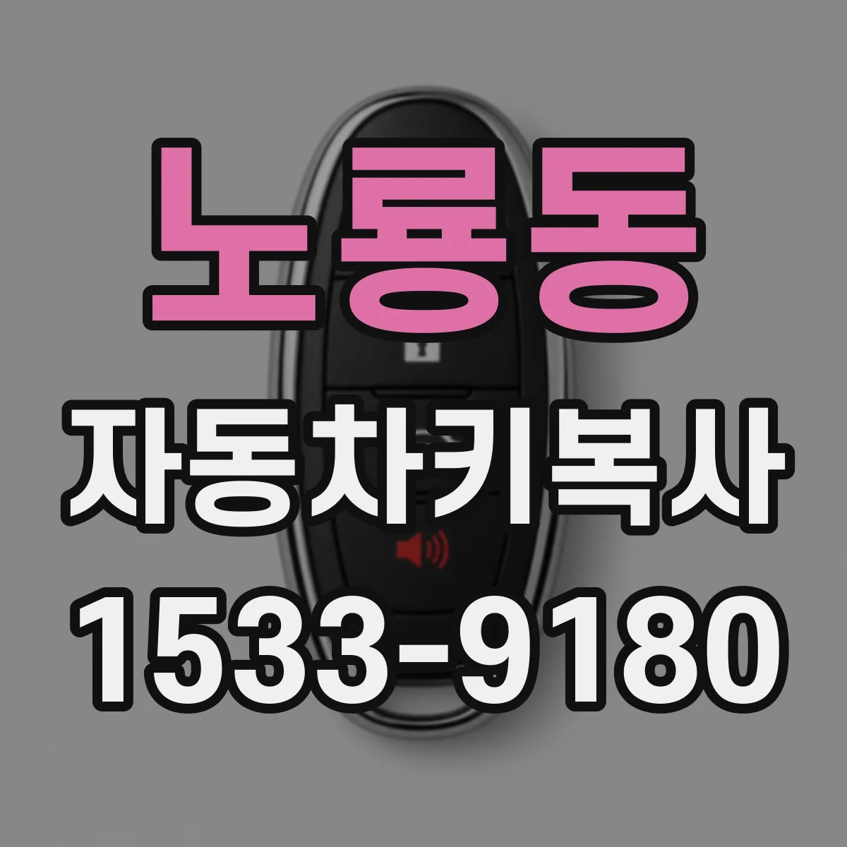 노룡동 자동차키복사