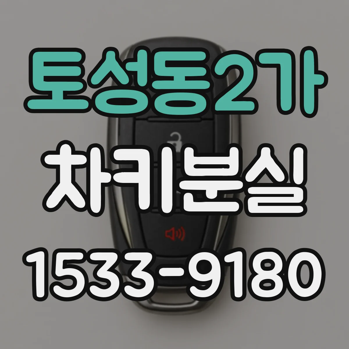 토성동2가 차키분실