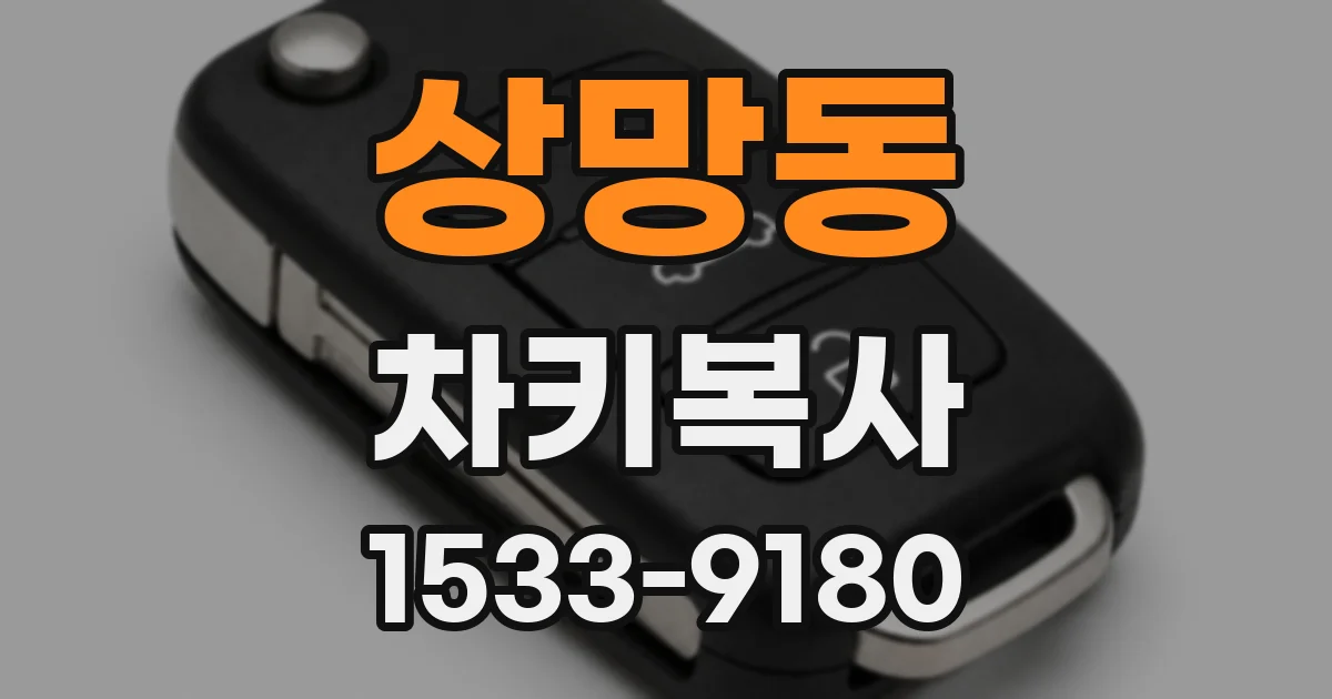 상망동 차키복사