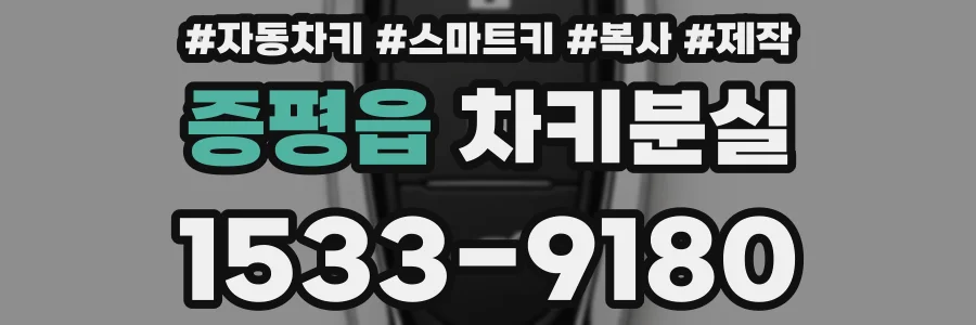 증평읍 차키분실
