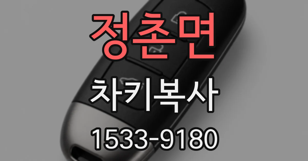 정촌면 차키복사