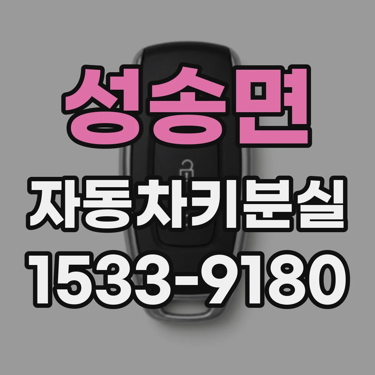 성송면 자동차키분실