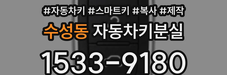 수성동 자동차키분실