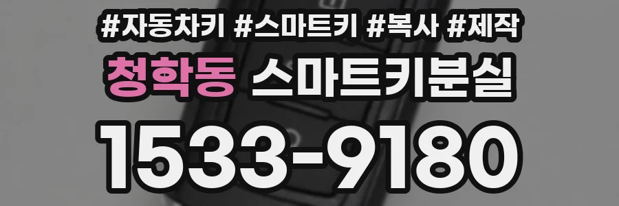 청학동 스마트키분실