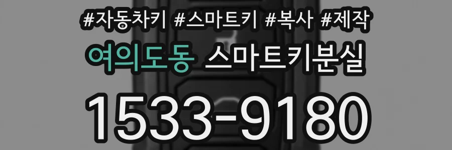 여의도동 스마트키분실