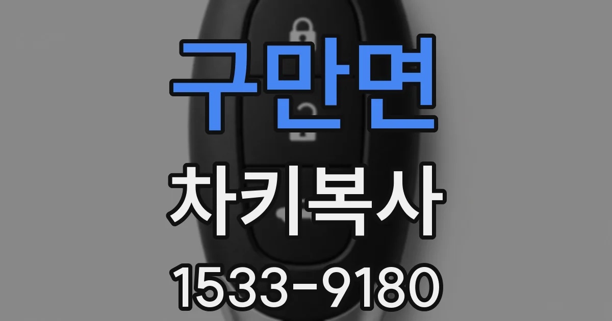 구만면 차키복사