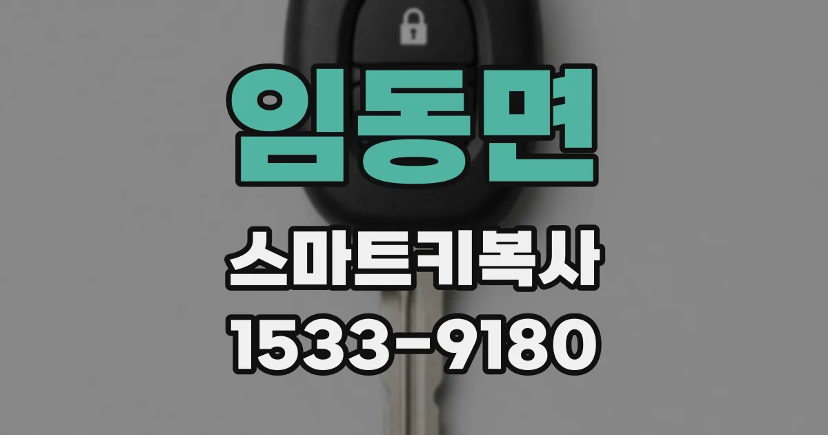 임동면 스마트키복사