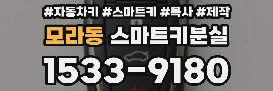 모라동 스마트키분실