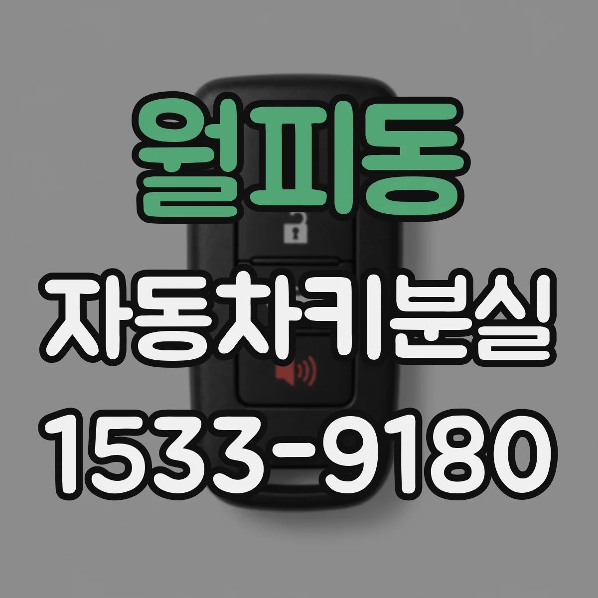 월피동 자동차키분실