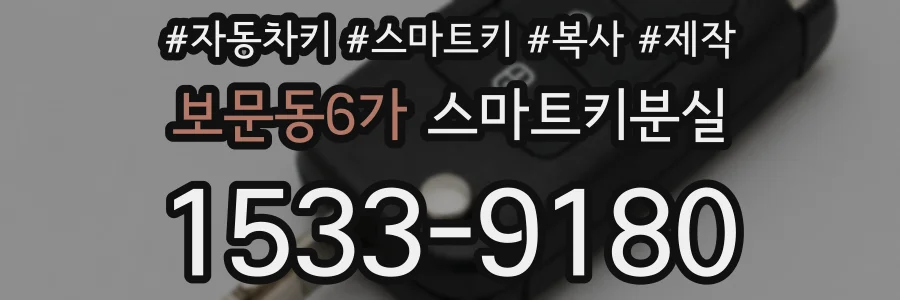 보문동6가 스마트키분실