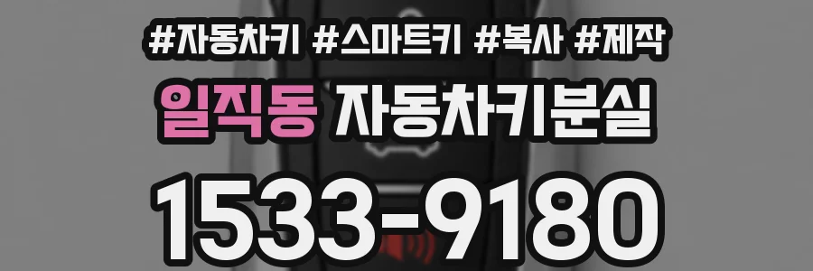 일직동 자동차키분실
