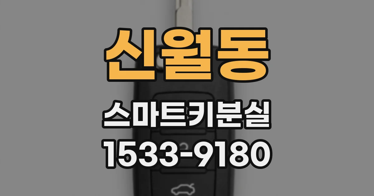 신월동 스마트키분실