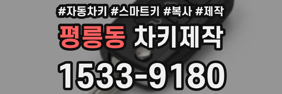 평릉동 차키제작