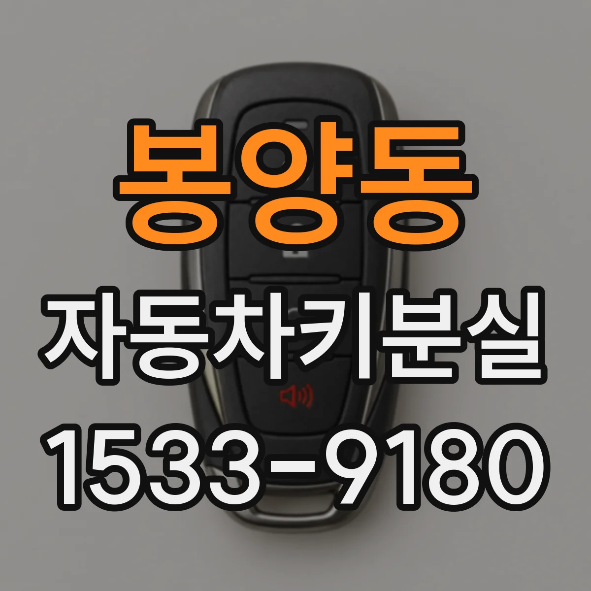 봉양동 자동차키분실