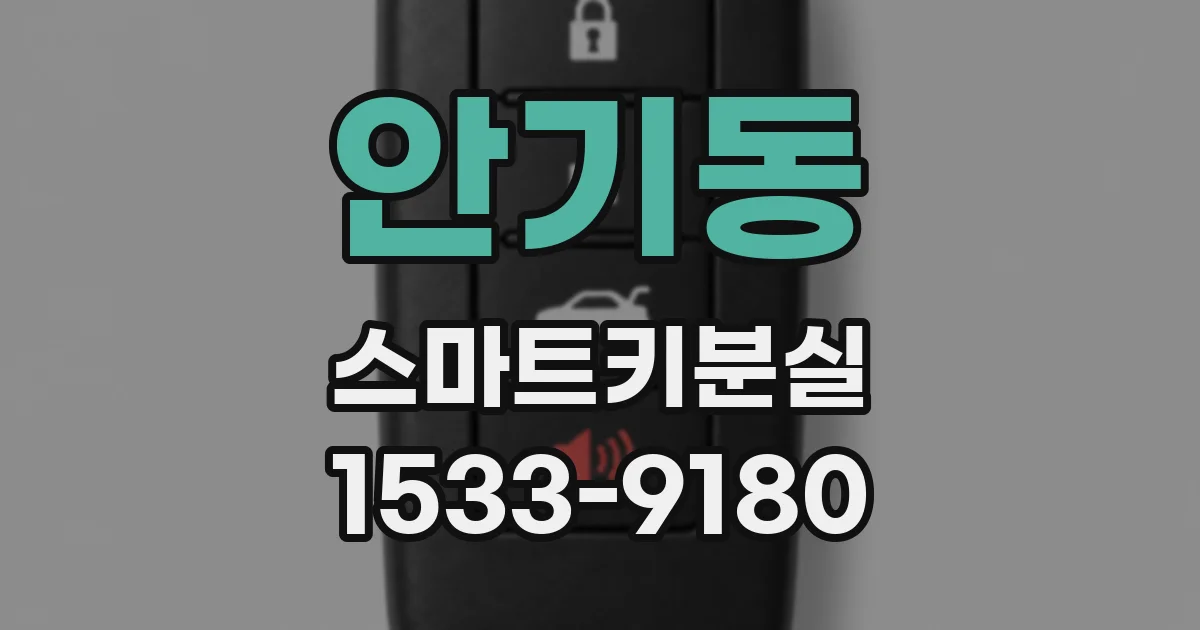 안기동 스마트키분실