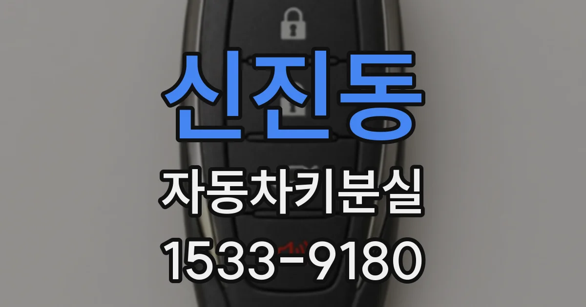신진동 자동차키분실