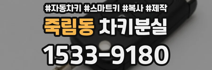 죽림동 차키분실