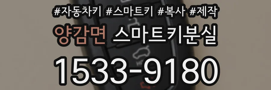 양감면 스마트키분실