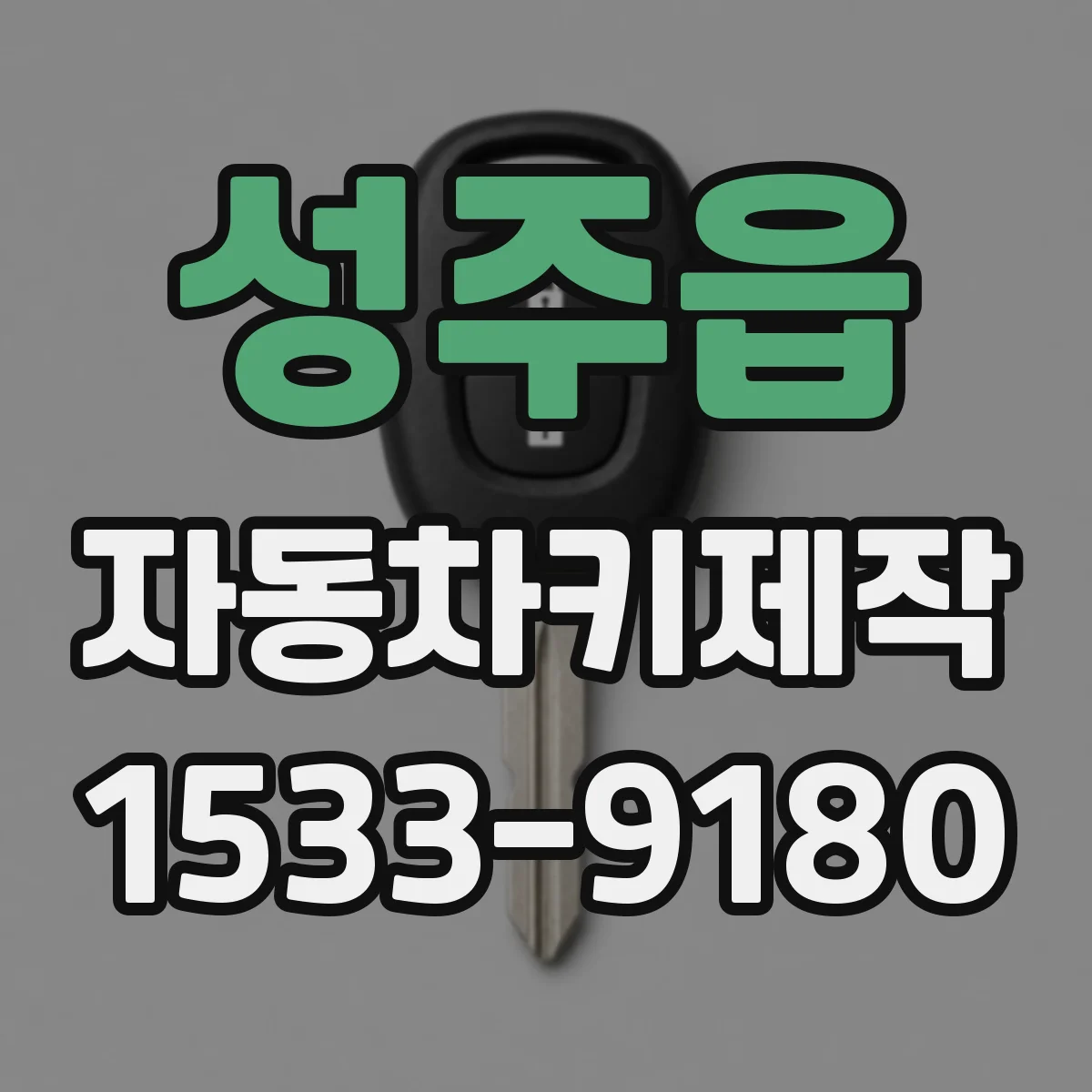 성주읍 자동차키제작