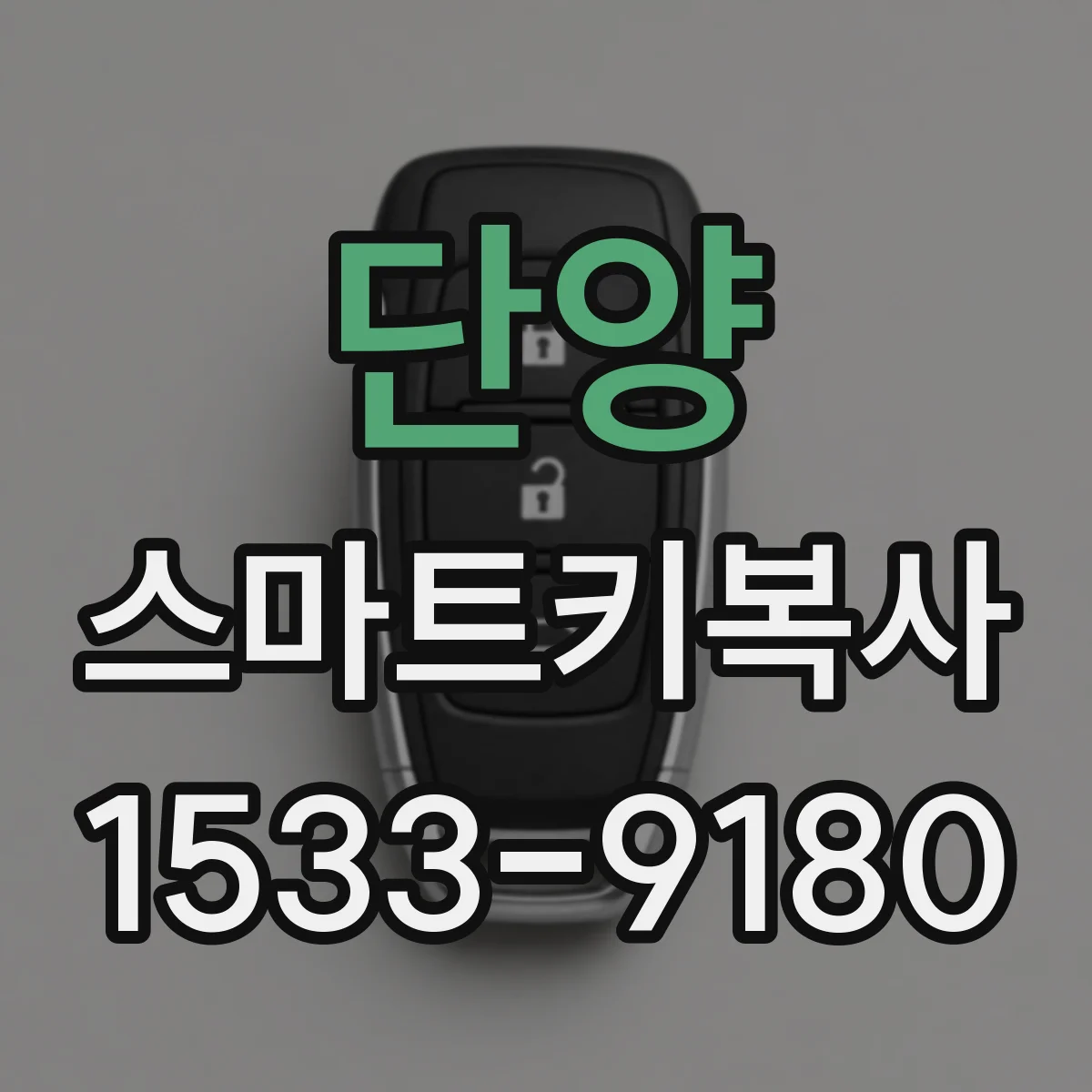 단양 스마트키복사