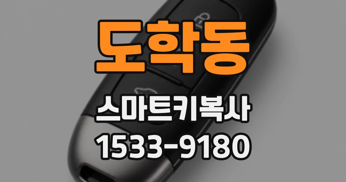 도학동 스마트키복사