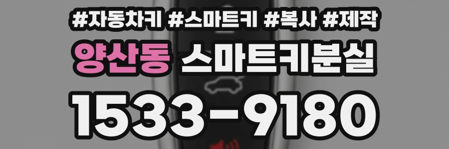 양산동 스마트키분실