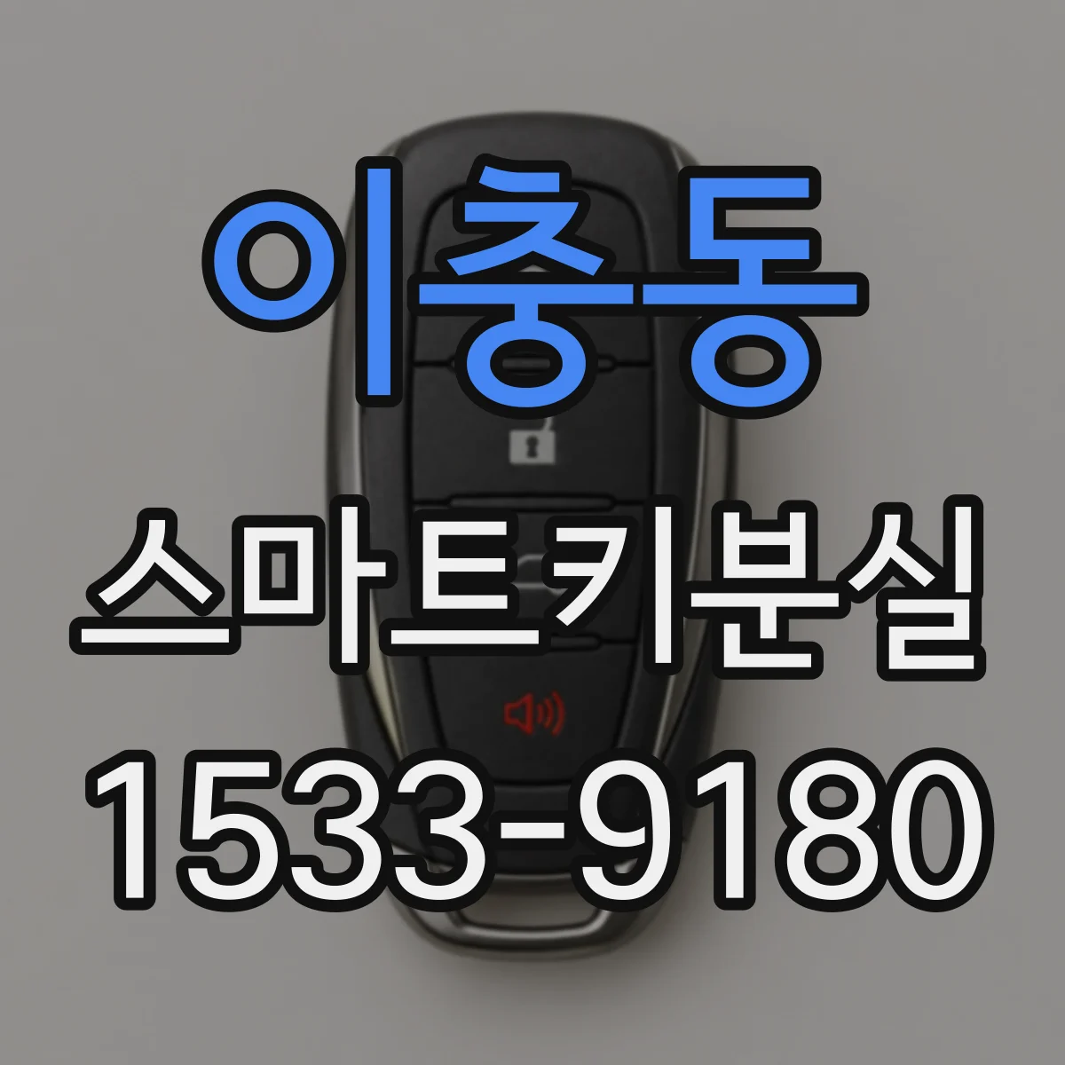 이충동 스마트키분실