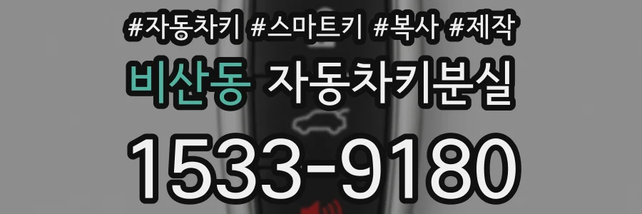 비산동 자동차키분실