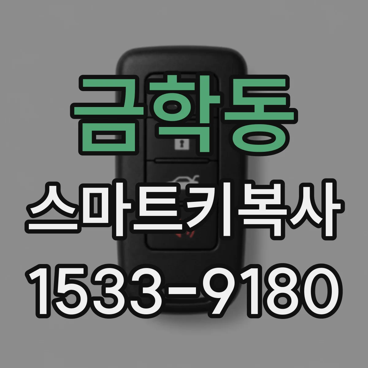 금학동 스마트키복사