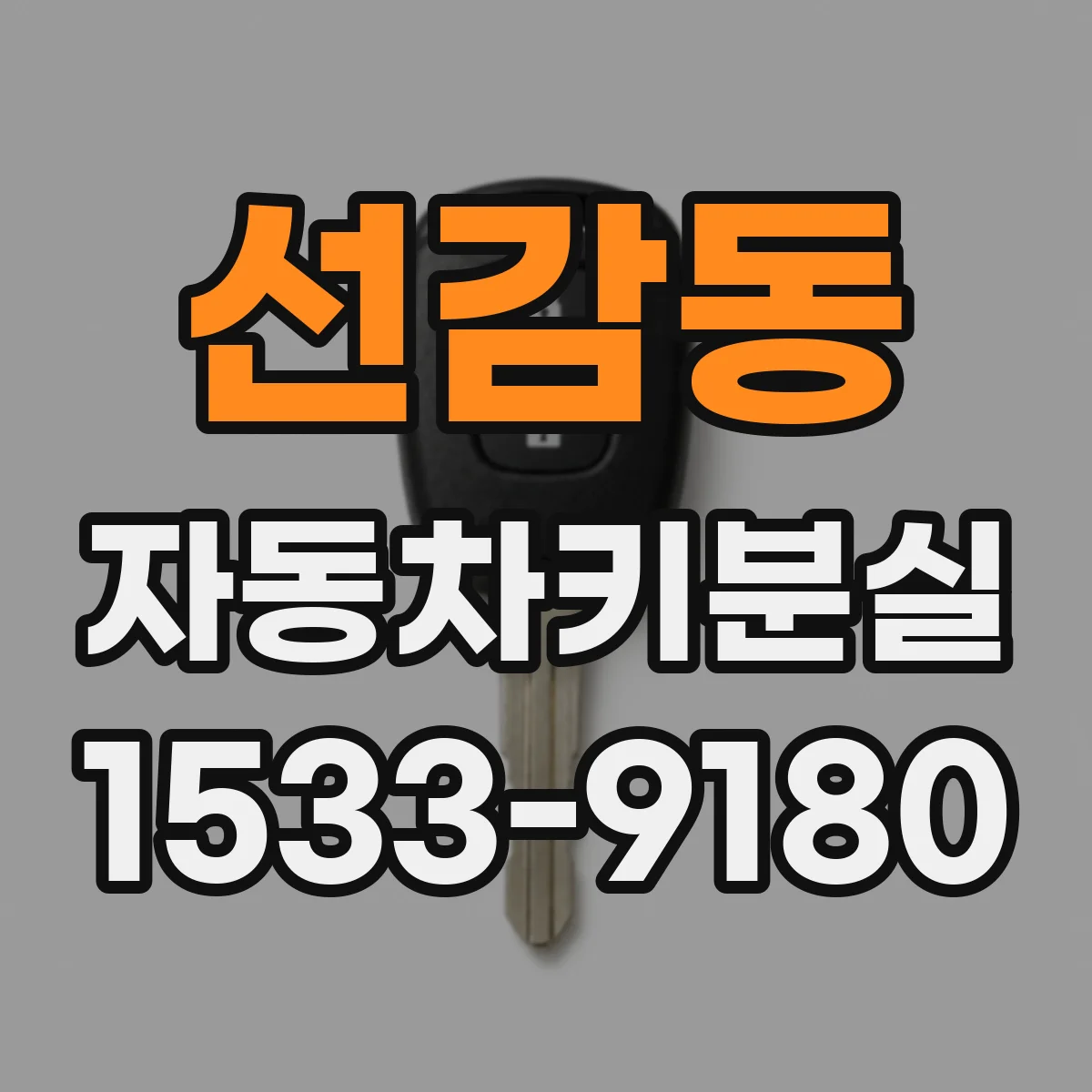선감동 자동차키분실