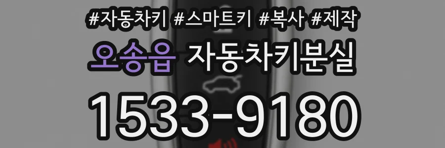 오송읍 자동차키분실