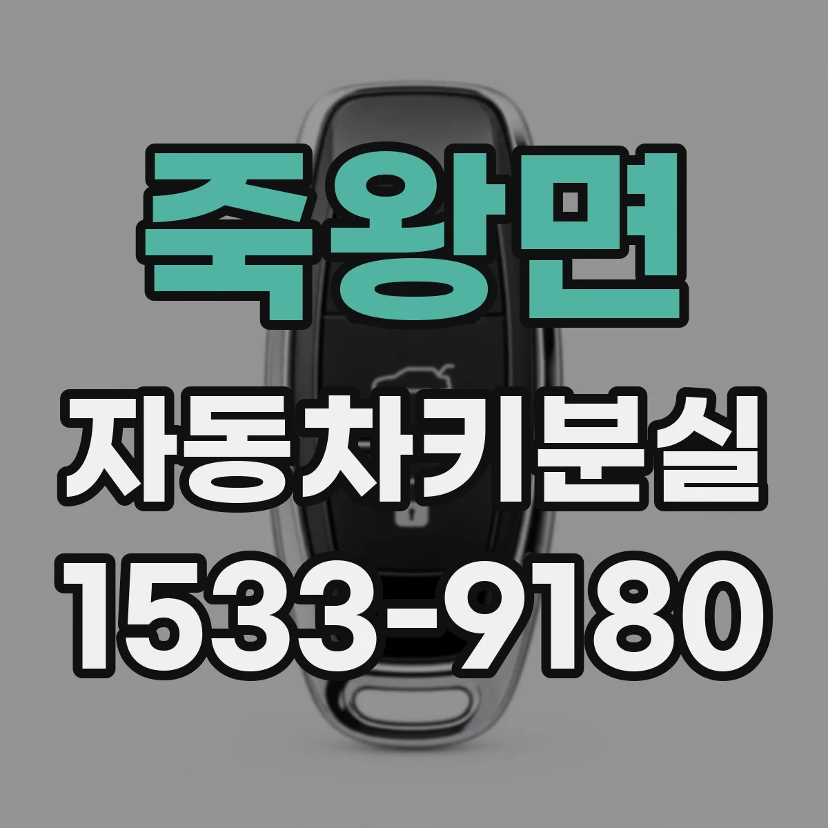 죽왕면 자동차키분실