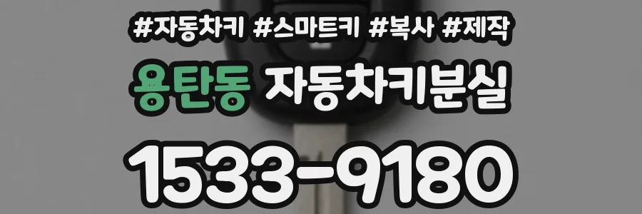 용탄동 자동차키분실