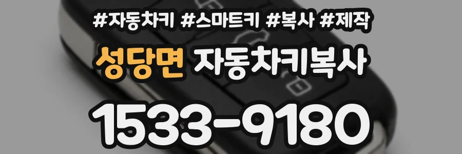 성당면 자동차키복사
