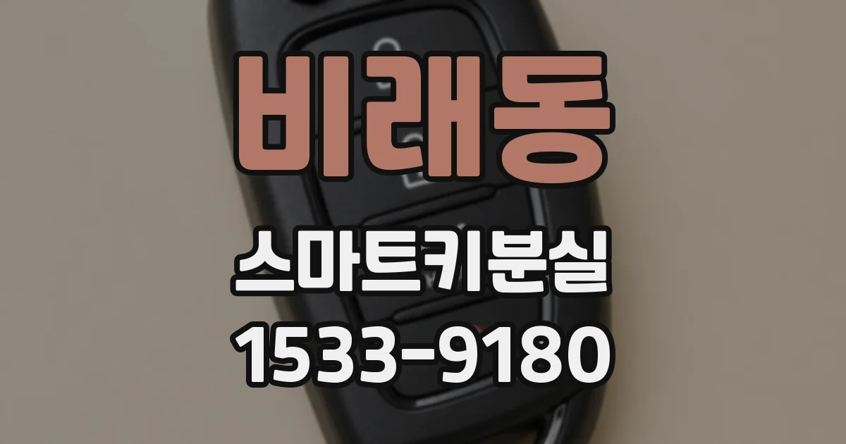 비래동 스마트키분실