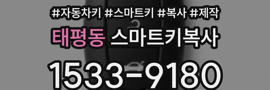 태평동 스마트키복사